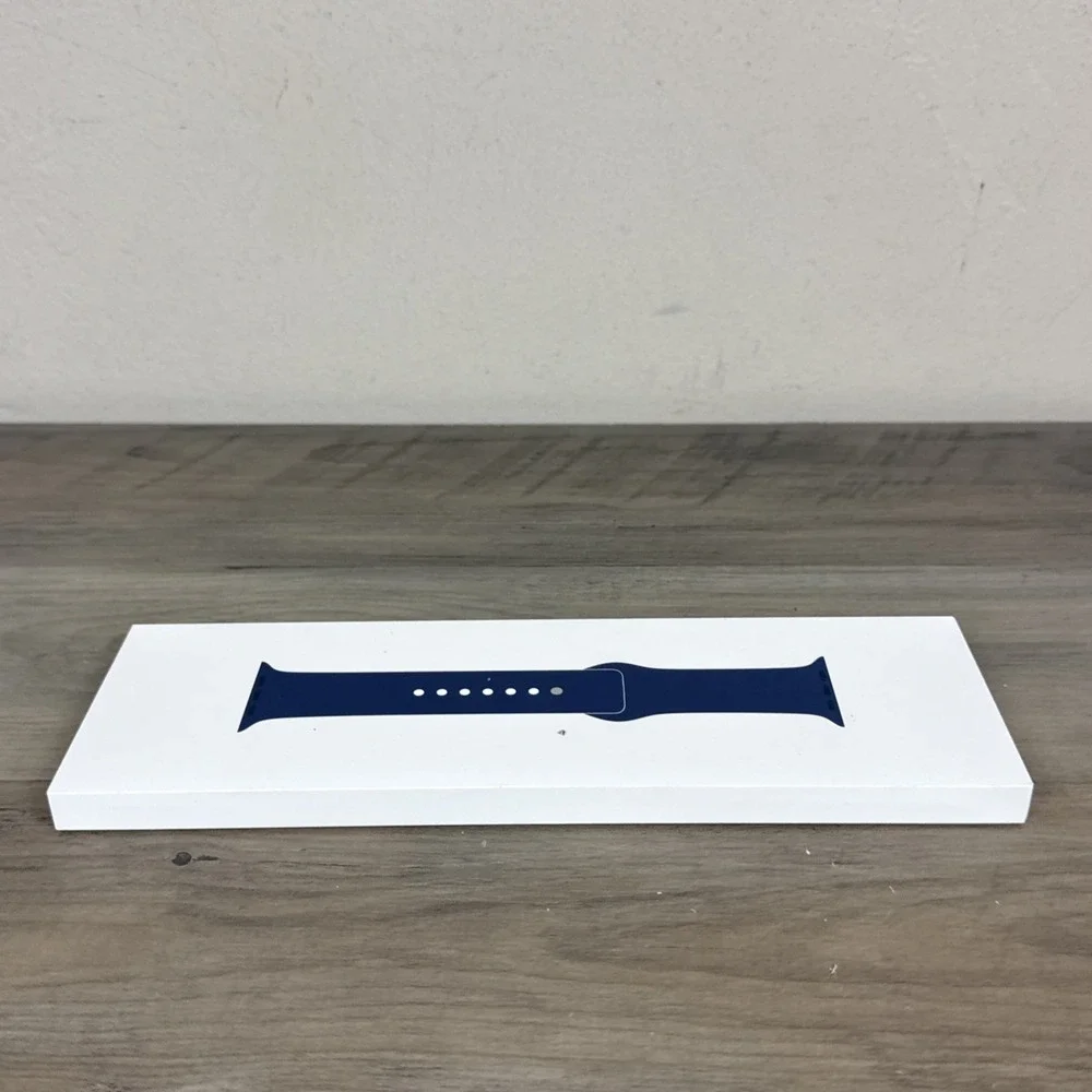 Apple Watch Sport Band - Denim Blue - Size 42mm - S/M Size - Apple Watch 10